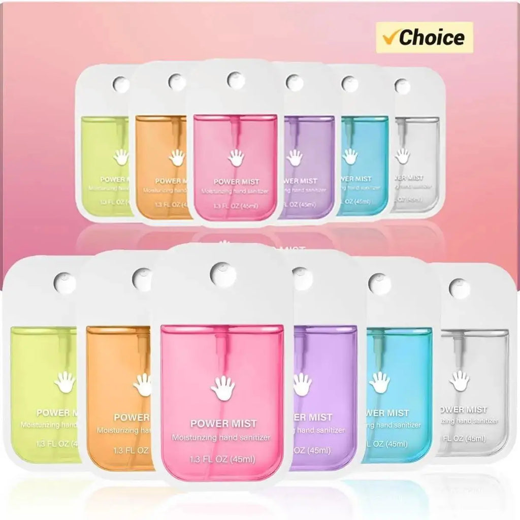 7 Scents Power Mist Hand Sanitizer, Portable Hand Sanitizer Spray, Power Mist Hydrating Hand Sanitizer Spray for Adults