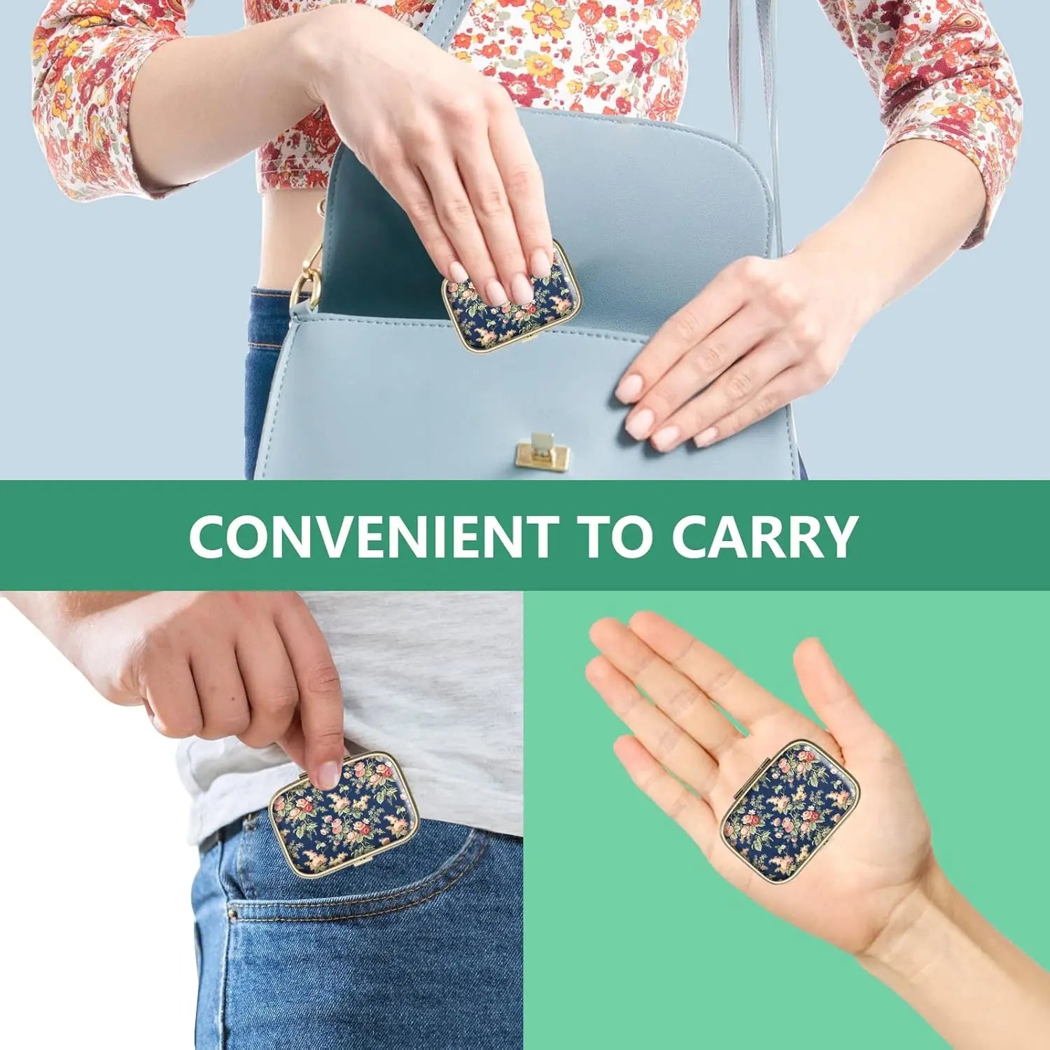 Retro Pill Case
