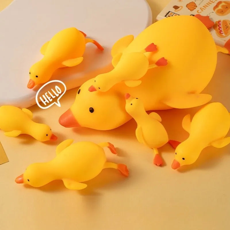 Jumbo Squishy Laying Duck