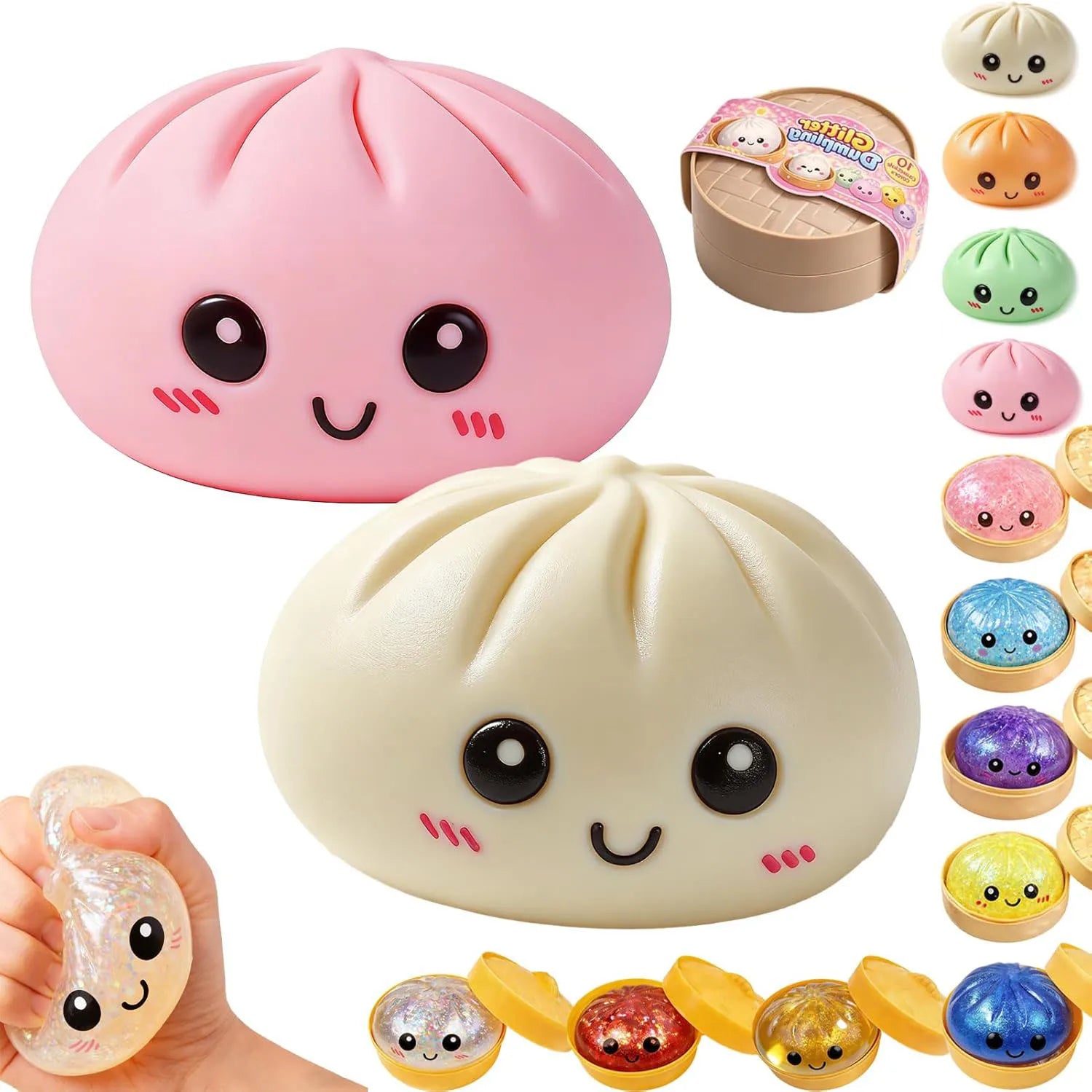 Dumplings Squishy Anxiety Relief Fidget