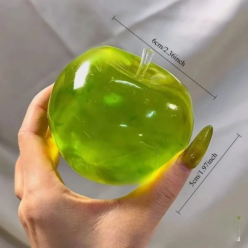 Squishy Green Apple Stress Ball