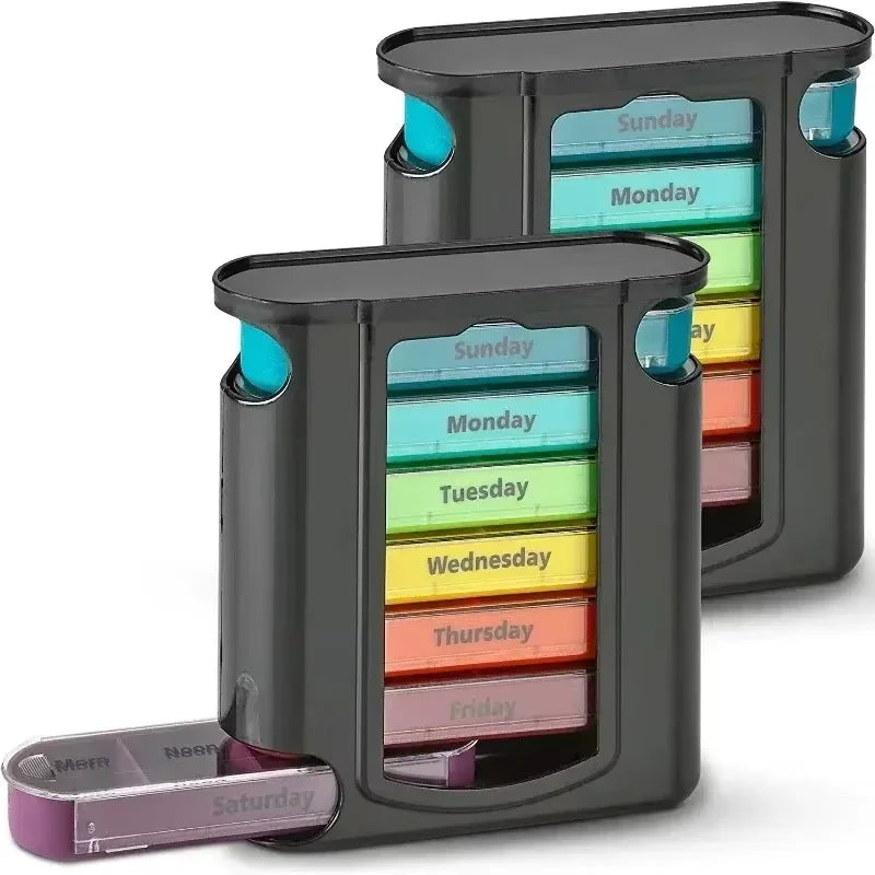28 Compartment Medicine Box