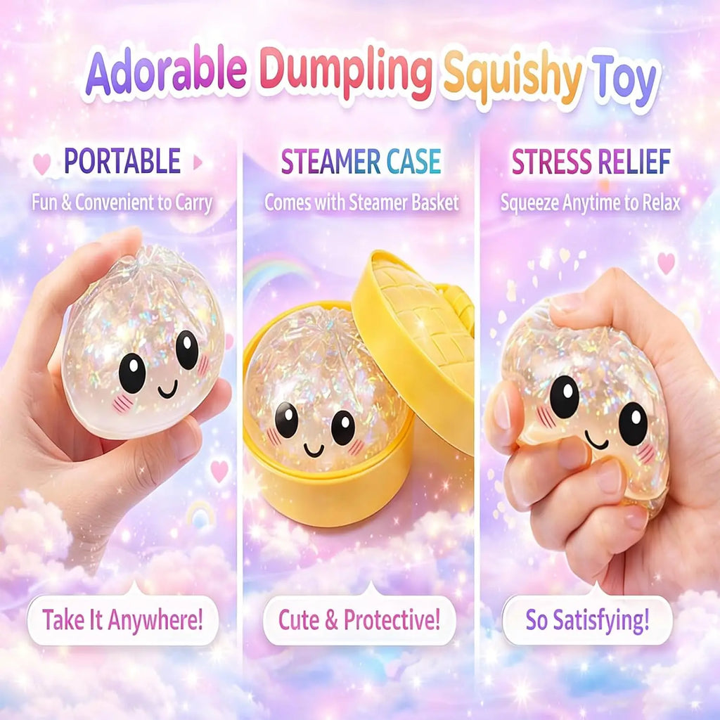 Dumplings Squishy Anxiety Relief Fidget
