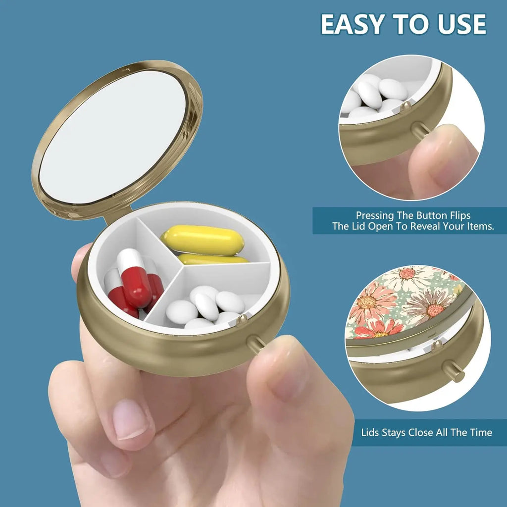 Retro Pill Case