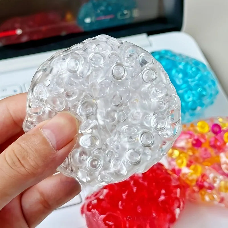 Squishy Balls Ice Beads Squeeze Toy Crunchy