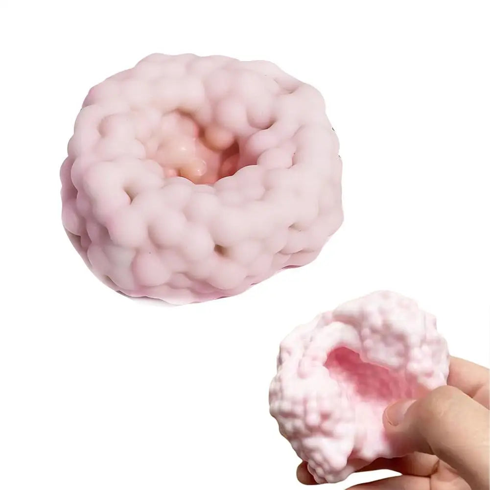 Dumpling Squeeze Toy with Bamboo Steamer