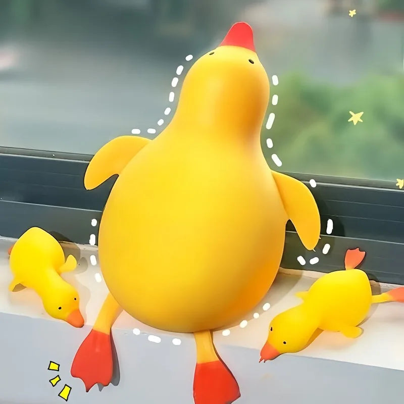 Jumbo Squishy Laying Duck