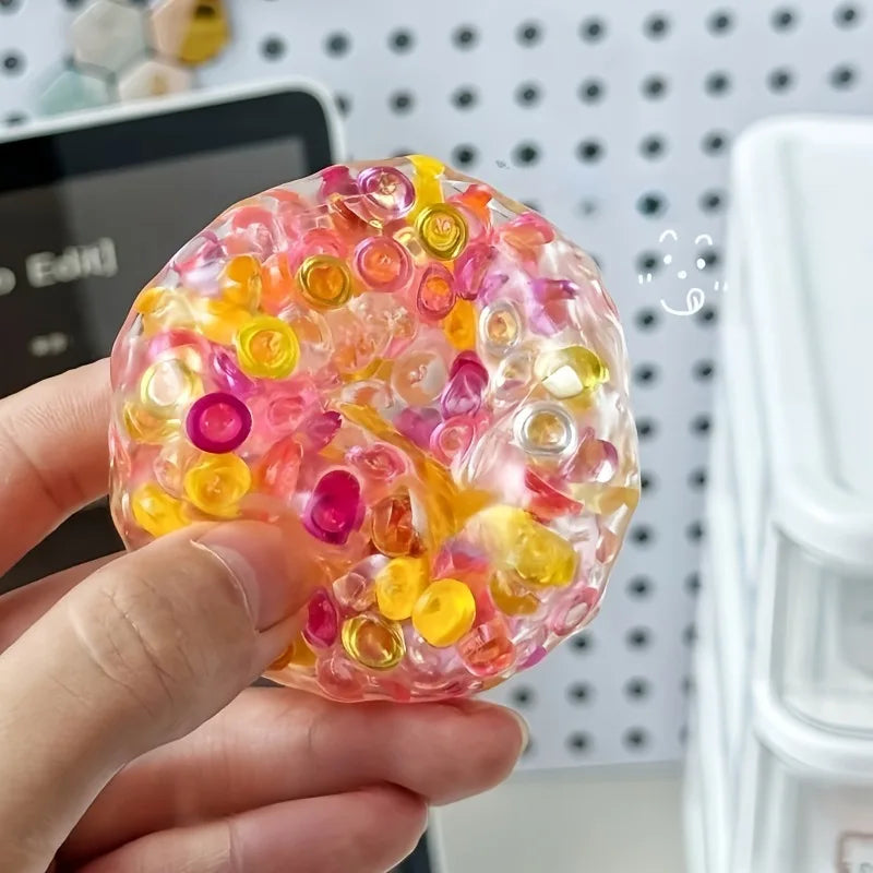 Squishy Balls Ice Beads Squeeze Toy Crunchy