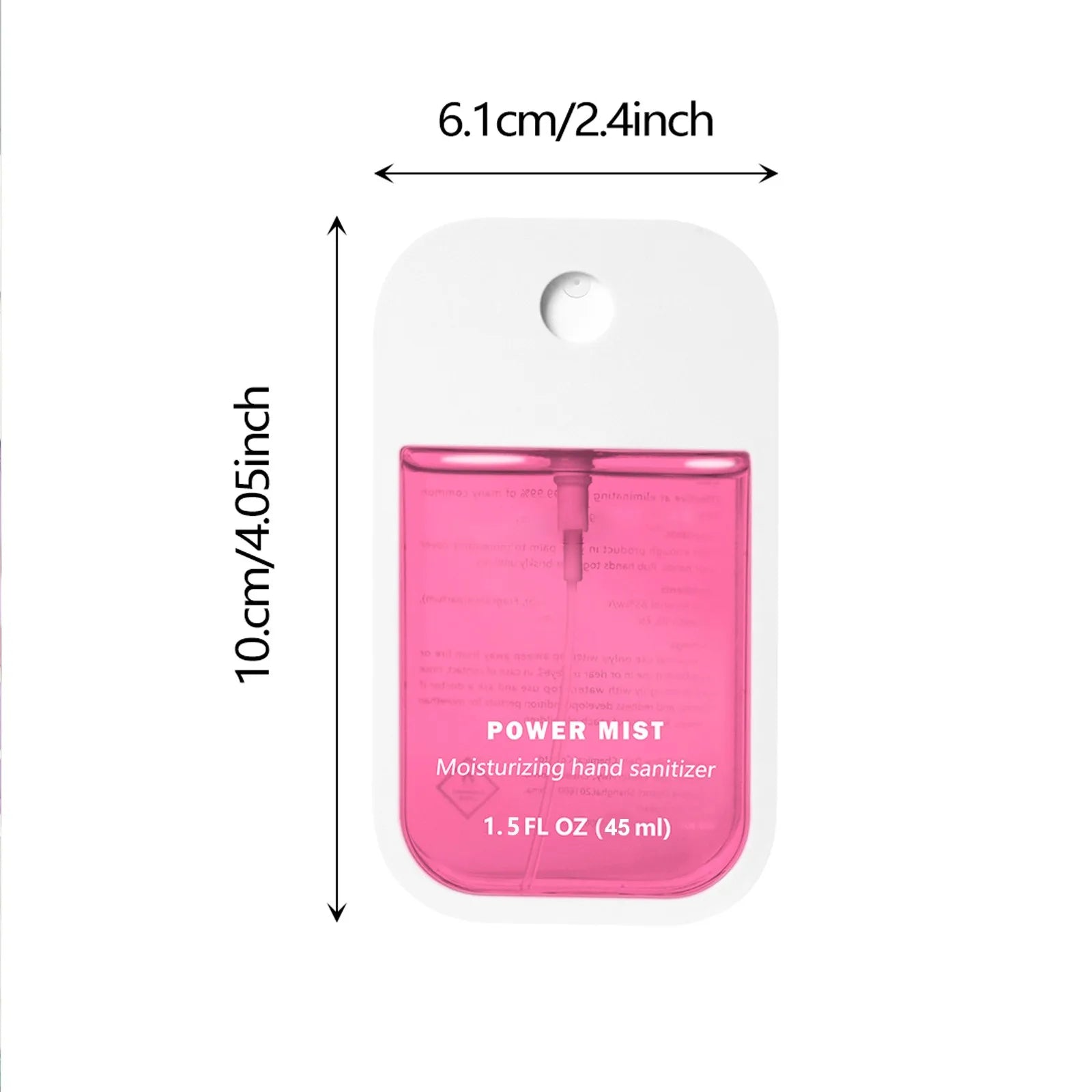 7 Scents Power Mist Hand Sanitizer, Portable Hand Sanitizer Spray, Power Mist Hydrating Hand Sanitizer Spray for Adults