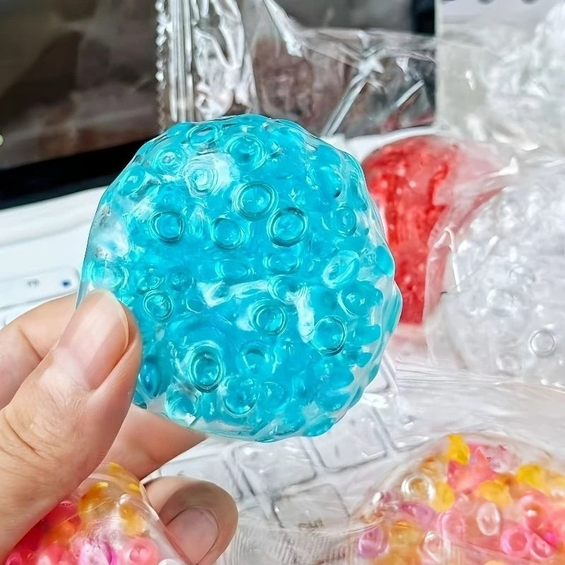 Squishy Balls Ice Beads Squeeze Toy Crunchy