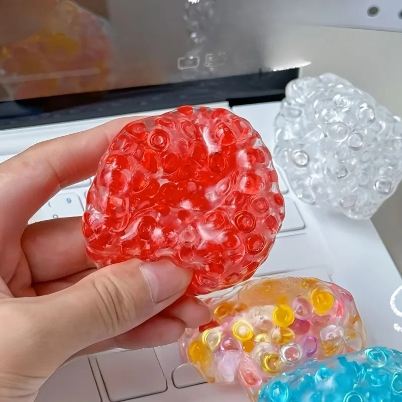 Squishy Balls Ice Beads Squeeze Toy Crunchy