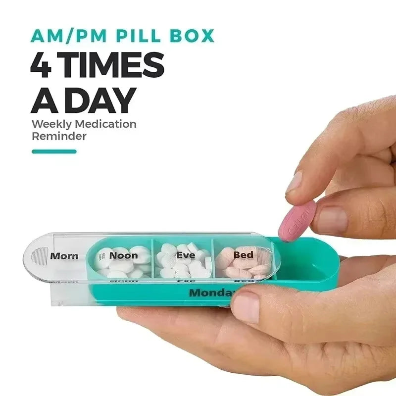 28 Compartment Medicine Box