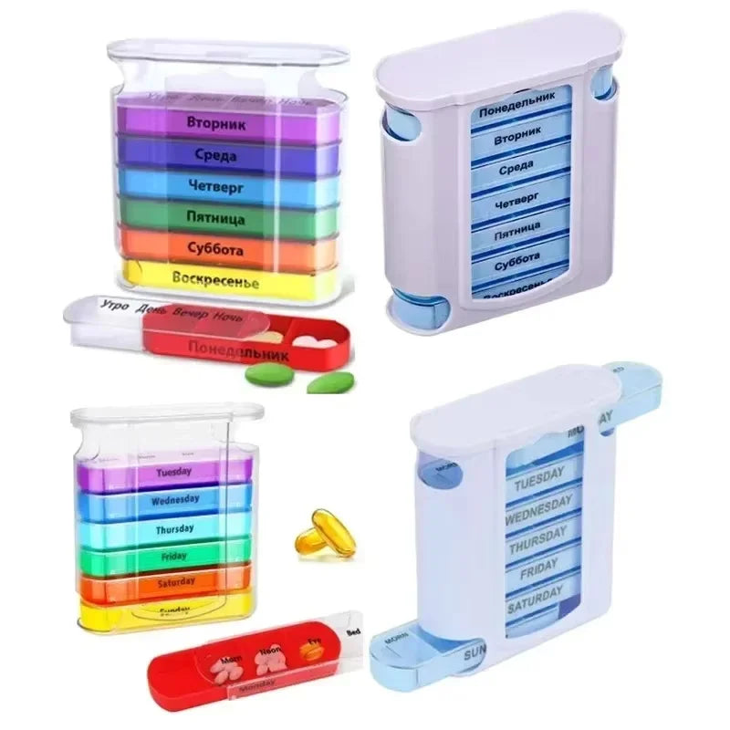 28 Compartment Medicine Box